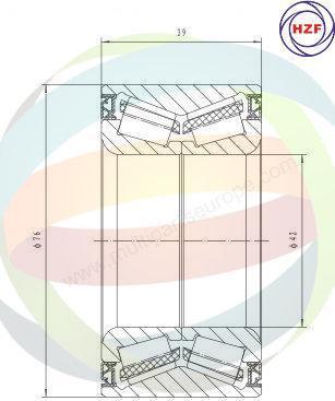 Multiparts 70-080072 - Kit de roulements de roue cwaw.fr