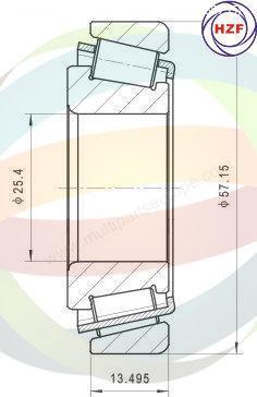 Multiparts 70-080077 - Kit de roulements de roue cwaw.fr