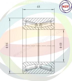 Multiparts 70-140060 - Kit de roulements de roue cwaw.fr