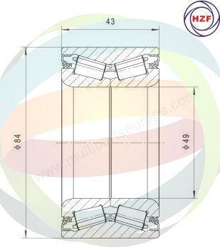 Multiparts 70-140016 - Kit de roulements de roue cwaw.fr