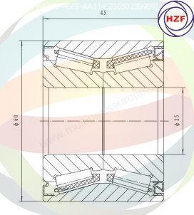 Multiparts 70-160030 - Kit de roulements de roue cwaw.fr