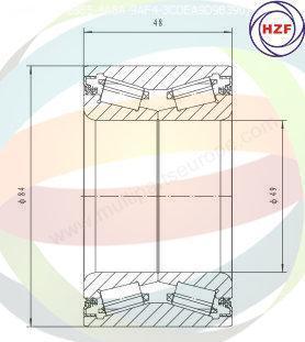 Multiparts 70-290056 - Kit de roulements de roue cwaw.fr