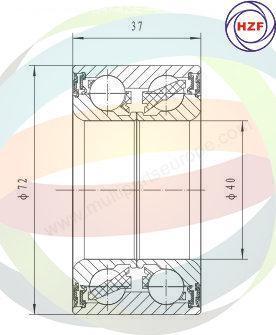 Multiparts 70-210103 - Kit de roulements de roue cwaw.fr