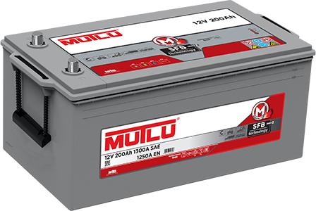 Mutlu D6.200.125.B - Batterie de démarrage cwaw.fr