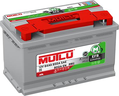 Mutlu EFB.L4.84.080.A - Batterie de démarrage cwaw.fr