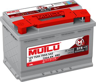 Mutlu L3.75.072.B - Batterie de démarrage cwaw.fr