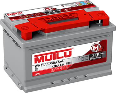 Mutlu LB3.75.072.A - Batterie de démarrage cwaw.fr