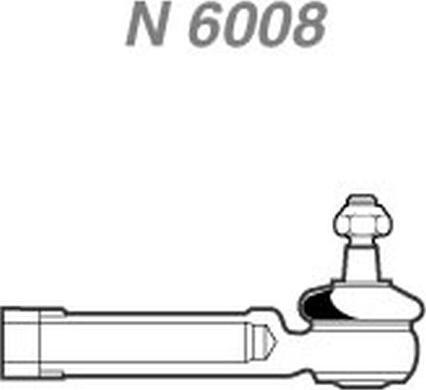 NAKATA N 6008 - Rotule de barre de connexion cwaw.fr