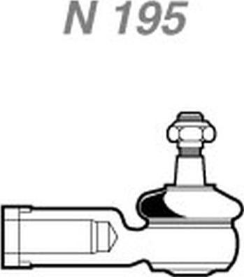 NAKATA N 195 - Rotule de barre de connexion cwaw.fr