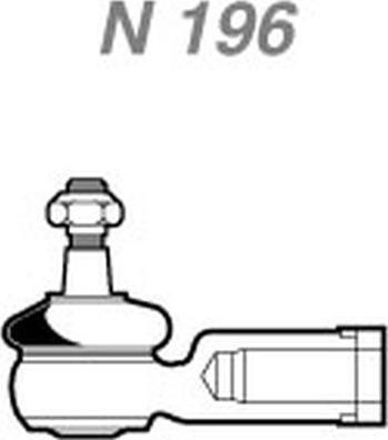 NAKATA N 196 - Rotule de barre de connexion cwaw.fr