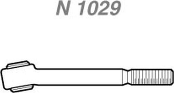 NAKATA N 1029 - Rotule de barre de connexion cwaw.fr