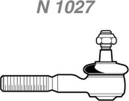 NAKATA N 1027 - Rotule de barre de connexion cwaw.fr