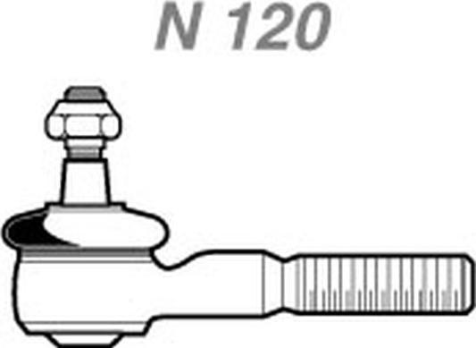 NAKATA N 120 - Rotule de barre de connexion cwaw.fr