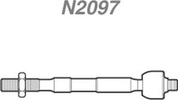 NAKATA N 2097 - Rotule de direction intérieure, barre de connexion cwaw.fr