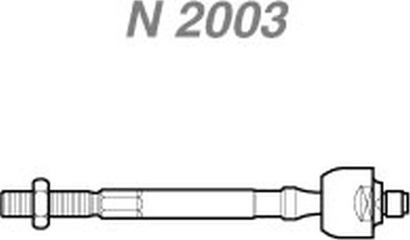 NAKATA N 2003 - Rotule de direction intérieure, barre de connexion cwaw.fr