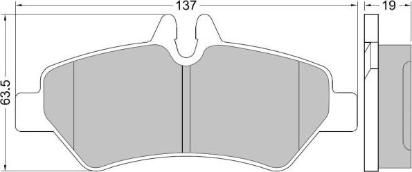 NAKATA NKF 1376P - Kit de plaquettes de frein, frein à disque cwaw.fr