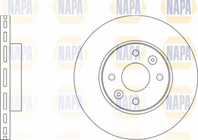 NAPA NBD5496 - Disque de frein cwaw.fr