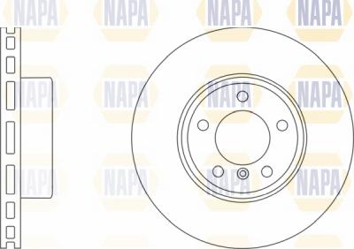 NAPA NBD5444 - Disque de frein cwaw.fr