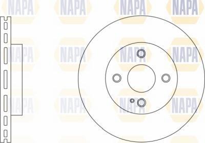 NAPA NBD5414 - Disque de frein cwaw.fr