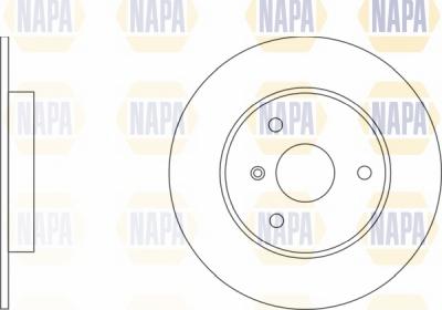 NAPA NBD5412 - Disque de frein cwaw.fr