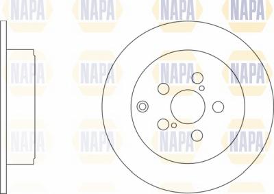 NAPA NBD5477 - Disque de frein cwaw.fr