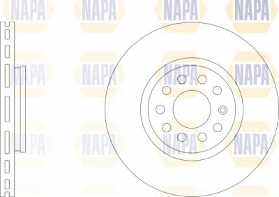 NAPA NBD5504 - Disque de frein cwaw.fr