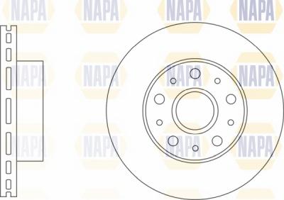 NAPA NBD5688 - Disque de frein cwaw.fr