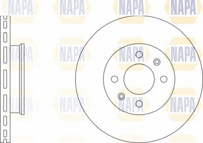 NAPA NBD5063 - Disque de frein cwaw.fr