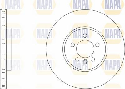 NAPA NBD5194 - Disque de frein cwaw.fr