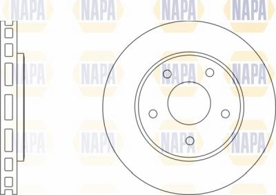 NAPA NBD5197 - Disque de frein cwaw.fr