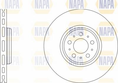 NAPA NBD5140 - Disque de frein cwaw.fr