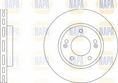 NAPA NBD5152 - Disque de frein cwaw.fr