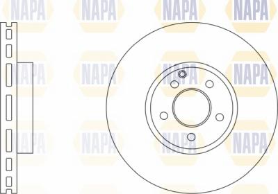 NAPA NBD5116 - Disque de frein cwaw.fr