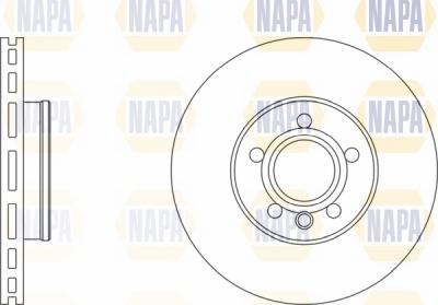 NAPA NBD5181 - Disque de frein cwaw.fr