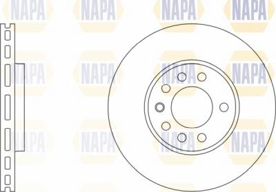 NAPA NBD5170 - Disque de frein cwaw.fr