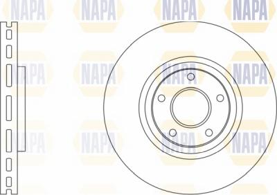 NAPA NBD5301 - Disque de frein cwaw.fr