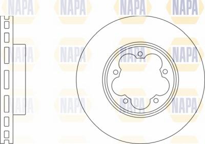 NAPA NBD5319 - Disque de frein cwaw.fr