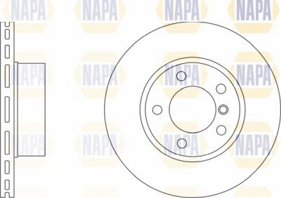 NAPA NBD5315 - Disque de frein cwaw.fr