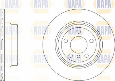 NAPA NBD5335 - Disque de frein cwaw.fr