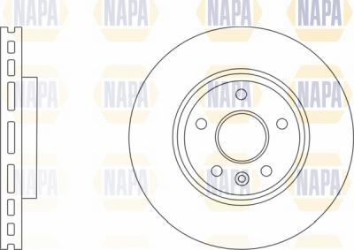 NAPA NBD5298 - Disque de frein cwaw.fr