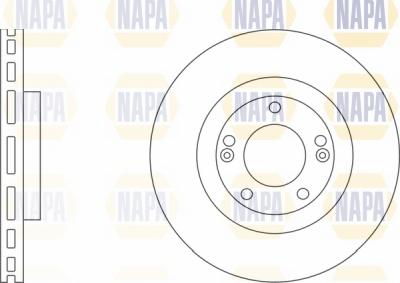 NAPA NBD5264 - Disque de frein cwaw.fr