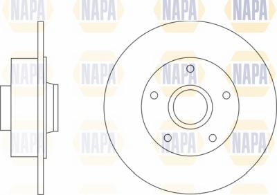 NAPA NBD5203 - Disque de frein cwaw.fr