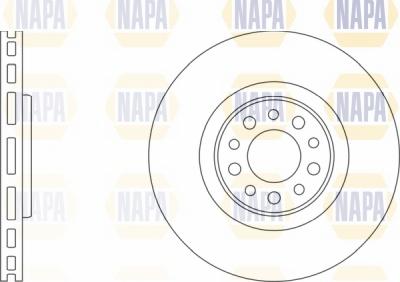 NAPA NBD5207 - Disque de frein cwaw.fr