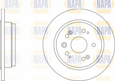 NAPA NBD5761 - Disque de frein cwaw.fr