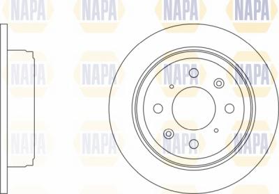 NAPA NBD5780 - Disque de frein cwaw.fr