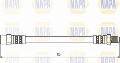 NAPA NBH1056 - Flexible de frein cwaw.fr