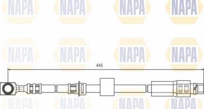 NAPA NBH1053 - Flexible de frein cwaw.fr