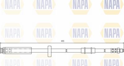 NAPA NBH1087 - Flexible de frein cwaw.fr