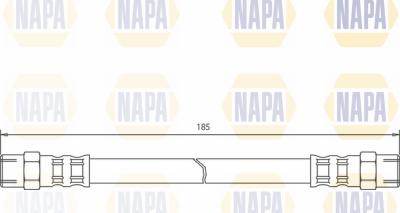 NAPA NBH1035 - Flexible de frein cwaw.fr