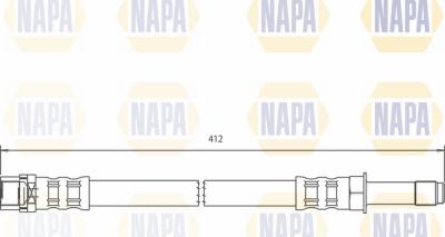 NAPA NBH1036 - Flexible de frein cwaw.fr